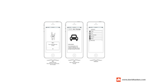 Prototype of the transportation experience using a mobile application